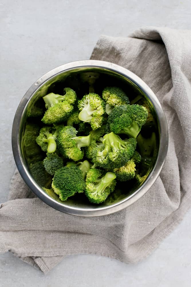 Steamed Broccoli with Vinegar Recipe