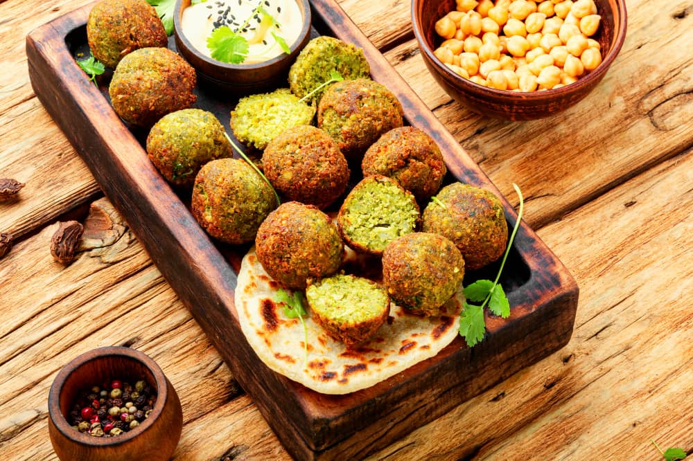 falafel chickpea balls recipe