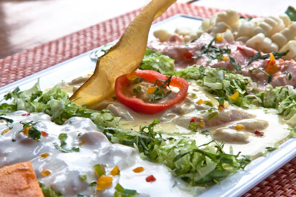Tiradito Peruvian recipe