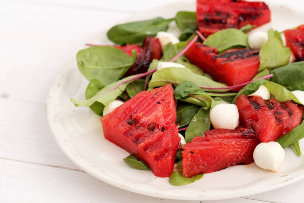 Grilled Watermelon and Feta Salad