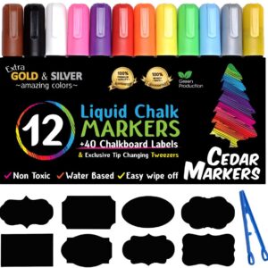 Cedar Markers Liquid Chalk Markers